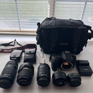 Canon EOS 70D Camera kit